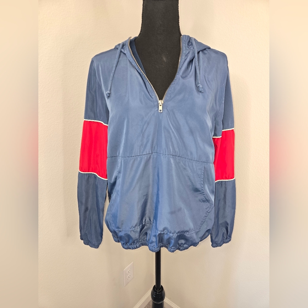 Blue and Red Wind Jacket